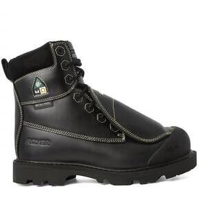 NEW ROYER men's flx realflex work boots in black